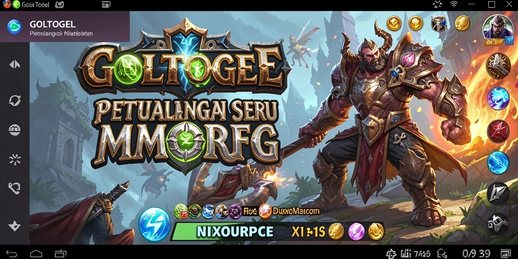 Tangkapan layar dari gameplay GOLTOGEL yang epik dan menyenangkan.