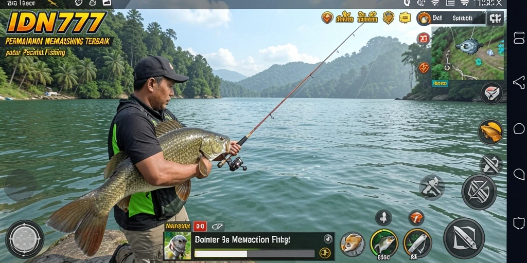 Tangkapan ikan yang memukau dalam gameplay IDN777.