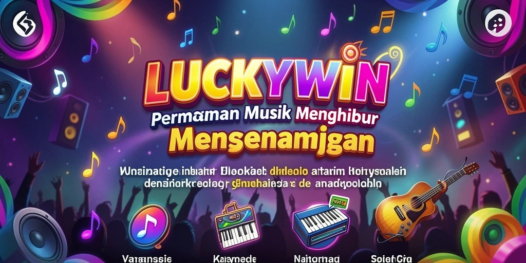 Tampilan gameplay menarik dari LUCKYWIN yang penuh warna.