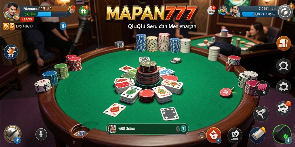 Screenshot gameplay QiuQiu di MAPAN777 yang seru dan menarik.