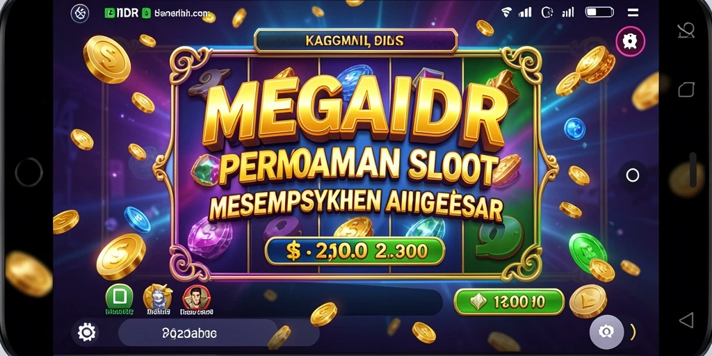 Tampilan gameplay MEGAIDR yang memukau dan menarik.