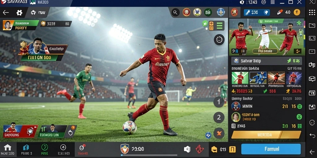 Tampilan screenshot utama SAVAYA303 menampilkan fitur taruhan olahraga yang menarik.